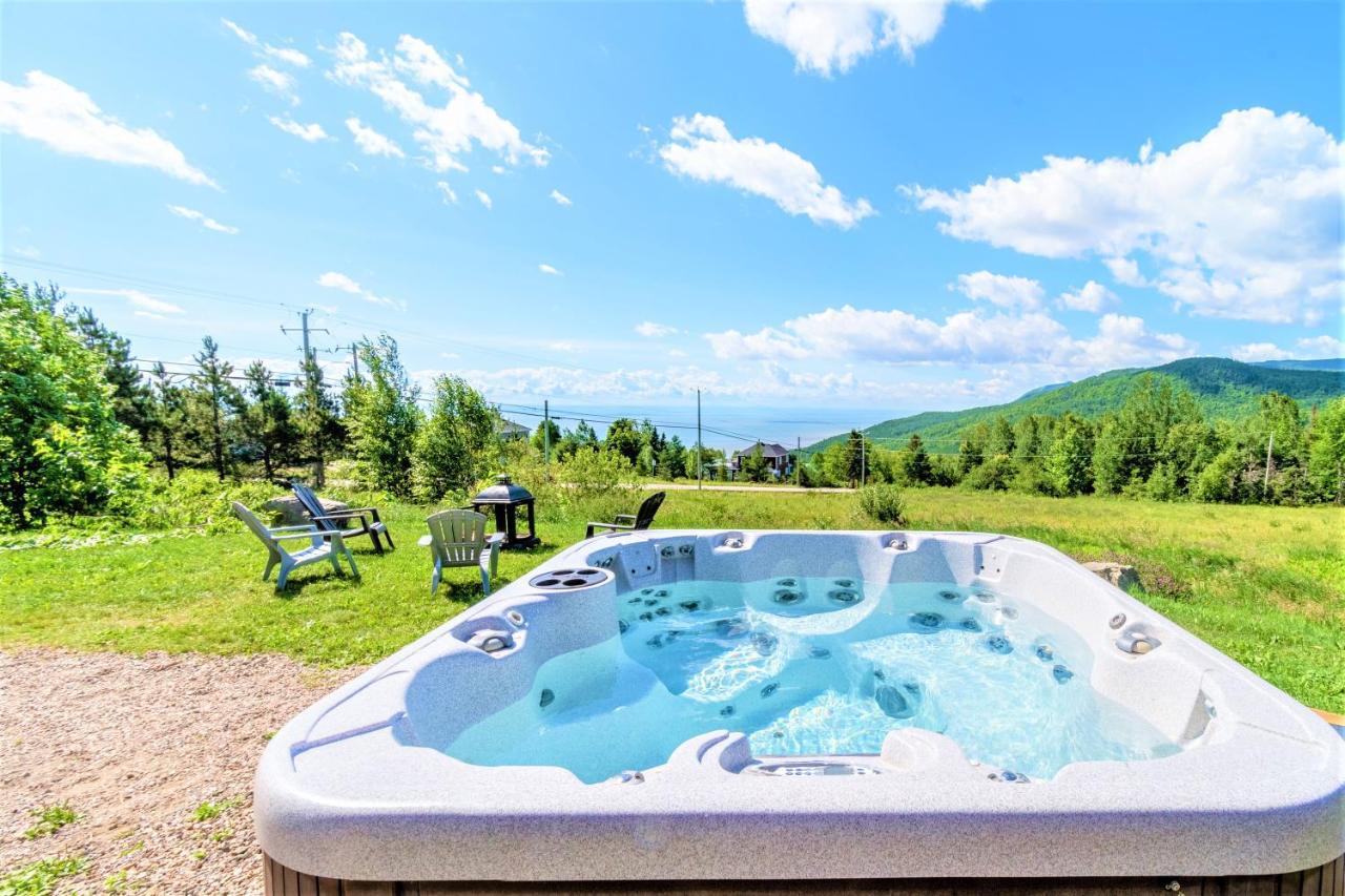 Maison Accueillante - Spa, Fleuve Et Montagnes! 프티트-리비에르-생-프랑수아 외부 사진